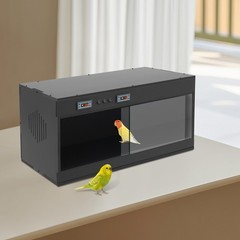 PVC Reptile Lounge Habitat with Glass Sliding Door and Intelligent Thermostat