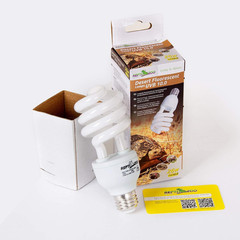 Energy Saving Lamps UVB Bulb,Spiral Compact 26 Watts UVB 10.0 Reptile Light Bulb