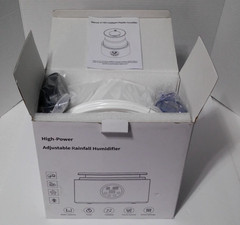 Reptile Tank Humidifier High Power Adjustable 5L Hebron H50 WH. Rainfall