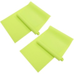 2Pcs Durable Light Green Reptile Carpet Mat Soft Non Stick Terrarium Liner