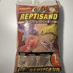 Zoo Med Repti Sand Natural Red All Natural Stimulates Digging Burrowing 10 lbs