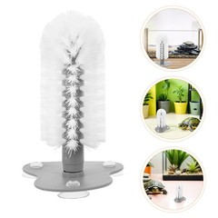 2 Pcs Turtle Cleaning Brush for Cup Aquarium Decorations