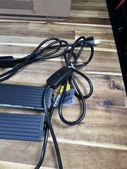 Lamvip 38W LED Black Light Bar, Blacklight Bars with Plug and Switch Purple