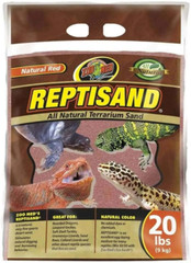 Reptisand Natural Red: 20 Lb Bag