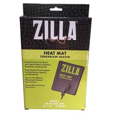 Zilla Heat Mat for Terrariums Small 6″ X 8″ 8 Watt New In Box Sealed