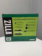 Zilla Reptile Tropical Habitat Accessory Kit