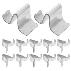 30Pcs Durable Metal Shelf Supports Iron Cabinet Clips for Easy Lampshade Fixing