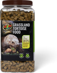 Zoo Med Natural Grassland Tortoise Food, 60-oz jar
