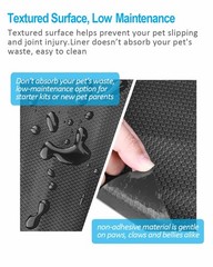 Bearded Dragon Tank Accessories, 120 Gallon Reptile Terrarium Mat Liner, Bear…