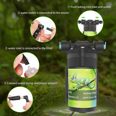 Reptile Mister System, External Timer & 360� Adjustable Nozzle, Hum… Fast