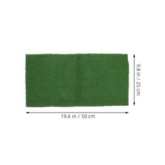2Pcs Durable Turtle Floating Platforms with Simulation Grass Turf for Aquarium