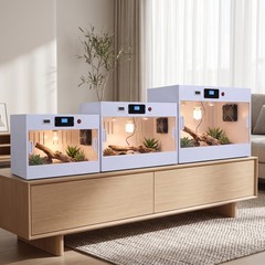 PVC Reptile Terrarium Pet Breeding Habitat with App Control, for Easy