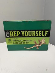 Zilla Reptile Tropical Habitat Accessory Kit