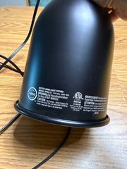 Reptile Dome Light Thrive 5.5” Model DPDL-55 120V 60Hz 100W