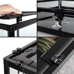 2-in-1 Switchable Meshes & Glasses Terrarium