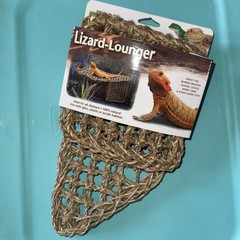 Penn Plax Natural Lizard Lounger Suction Cup 14×14 Basking Platform Area