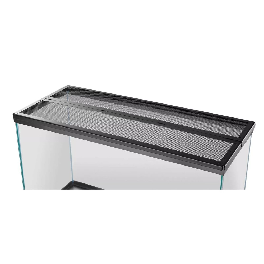 Zilla Fresh Air Reptile Terrarium Screen Cover W/center hinge size 24 x 12″