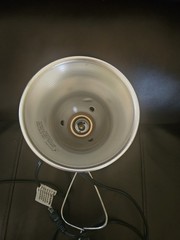 Heat Lamp Tested And Working Great For Animals Pets no bulb