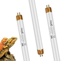 UVB Light for Reptiles Bearded Dragon, 3 Pack T5 UVB Reptile Light UVB Bulb 1…