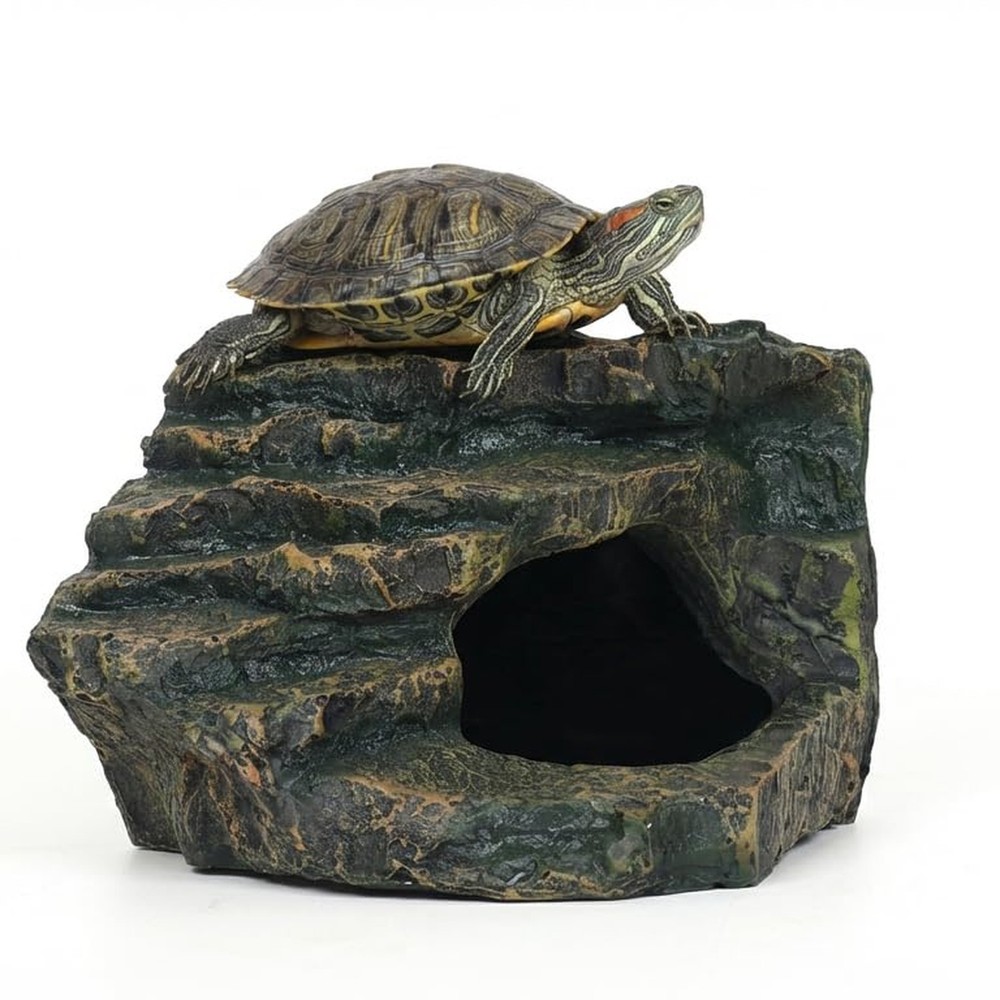 Reptile Tank Accessories, Turtle Tank Decor, Aquarium Caves, Perfect Gecko Hi…