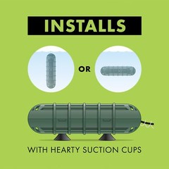 Zilla Aquatic Reptile Heater 100W Fully Submersible for Turtles Newts Frogs