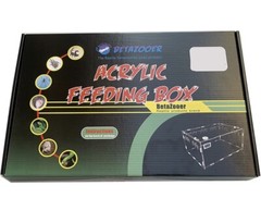 Reptile Terrarium Aquarium Breeding Tank Acrylic Reptile Feeding Box