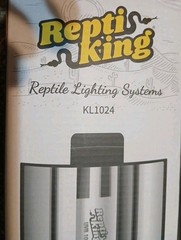Reptil King UVB Reptile Light, 24W T5 Light Fixture and 10.0 24Watt,
