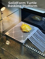 11 Inch SolidForm Turtle Basking Platform With Ramp Tray 2575 Gal Tank