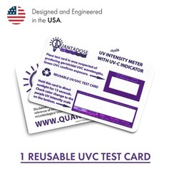 ® UVC Light Test Card with UVC Light Wavelength Indicator and Photochromic UV…