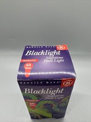 GE Reptile Rays Nighttime Heat Light Warmth 60 Watts Nib