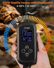 450W Reptile Thermostat Controller – PID Dimming Thermostat Control with Day/…