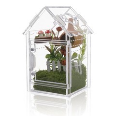 Acrylic Terrarium Kit | Perfect for Jumping Spiders & Small Reptiles