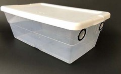 Reptile Isopod Vented Enclosure Isopod Terrarium Reptile Vivarium Container 6 Qt