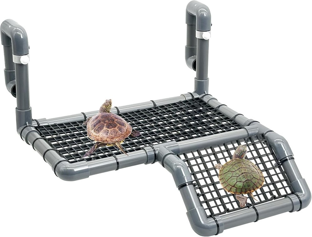 Hanging Turtle Basking Platform, Plastic Turtle Dock Basking Area with Climbing