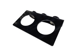 Large Magnetic Feeding Ledge Double Cup Feeding Dish Crested Gecko Reptile Fr…