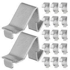 50 Pcs Metal Shelf Clips Cabinet Buckle Bookshelf Shelving Clamps