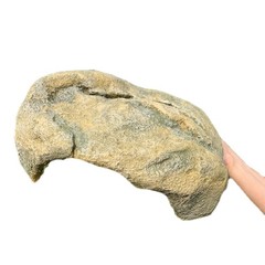 Extra Large Resin Reptile Hide for Ball Pythons, Lizards, Leopard Geckos, Bearde