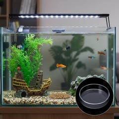 2 Pcs Shrimp Feeding Dish, Aquarium Fish Tank Feeder Clear