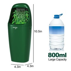 Wacool Reptile Water Dripper Chameleon Drinking Fountain Water Dispenser, Aut…
