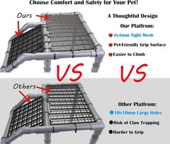 Extra Large Turtle Basking Platform, Aquatic Turtle Tank Accessories with Non..,