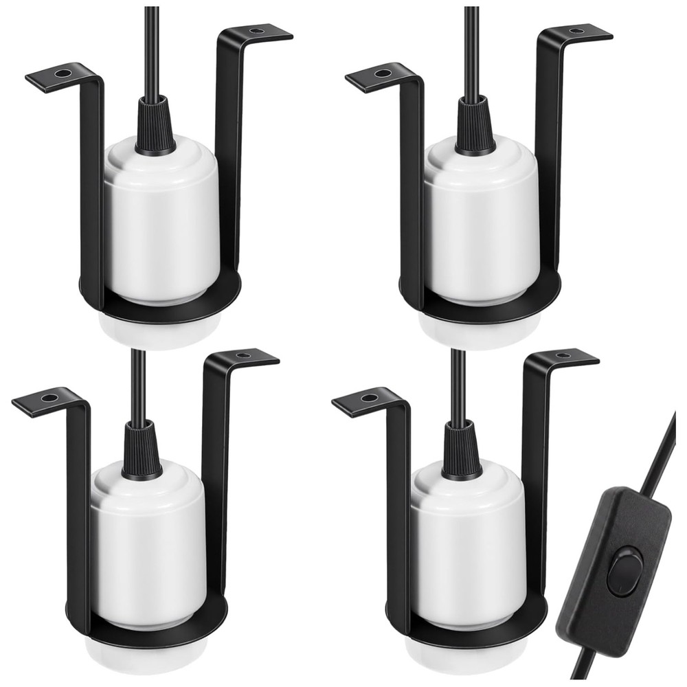 Pet Heater Bracket for Reptile Terrariums, 4 Pack