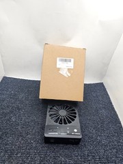 (QTY 2) Reptile Tank Fan with Thermometer and Hygrometer | LED Display