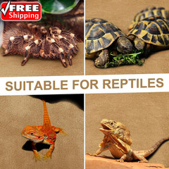 4 Pcs Reptile Carpet Pet Terrarium Floor Liners Bedding Substrate Liner Supplies
