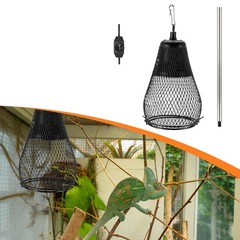 Reptile Heat Lamp Cap US Plug Reptile Turtle Heating Light Dome for Tortoise