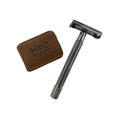 Hide & Drink, Leather Double Edge Safety Razor Head Protective Sheath, Shavin…