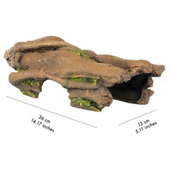 Orchid Valley Lizard, Snake or Reptile Hide. Large Hollow Log for Terrarium. …