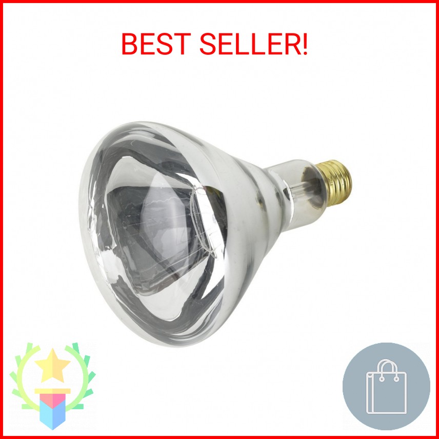 Feit Electric 250R40/1 250 Watt Clear Heat Lamp