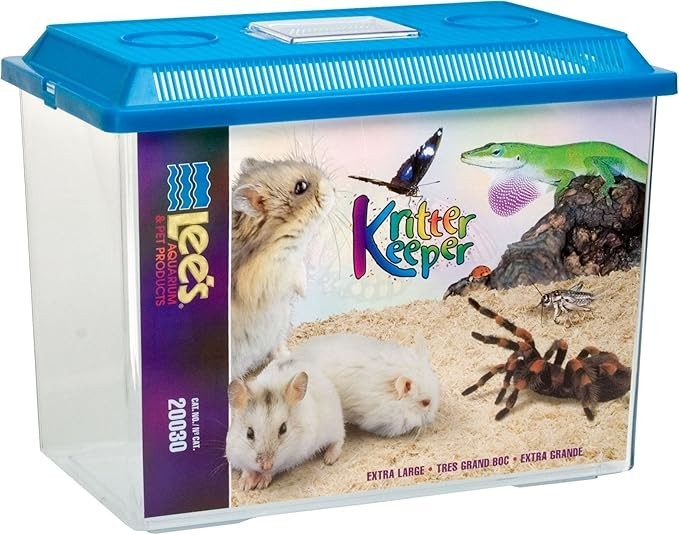 Lee’s Kritter Keeper, X-Large Rectangle w/Lid(Assorted colors)