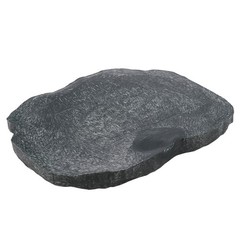 Green M ABS Resin Reptile Feeder Bowl For Tortoise Lizard