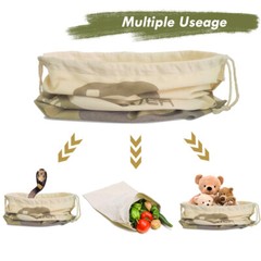 Snake Reptile Catching Bag Large Safe Heavy Duty Moving Hunting Drawstring Pouch